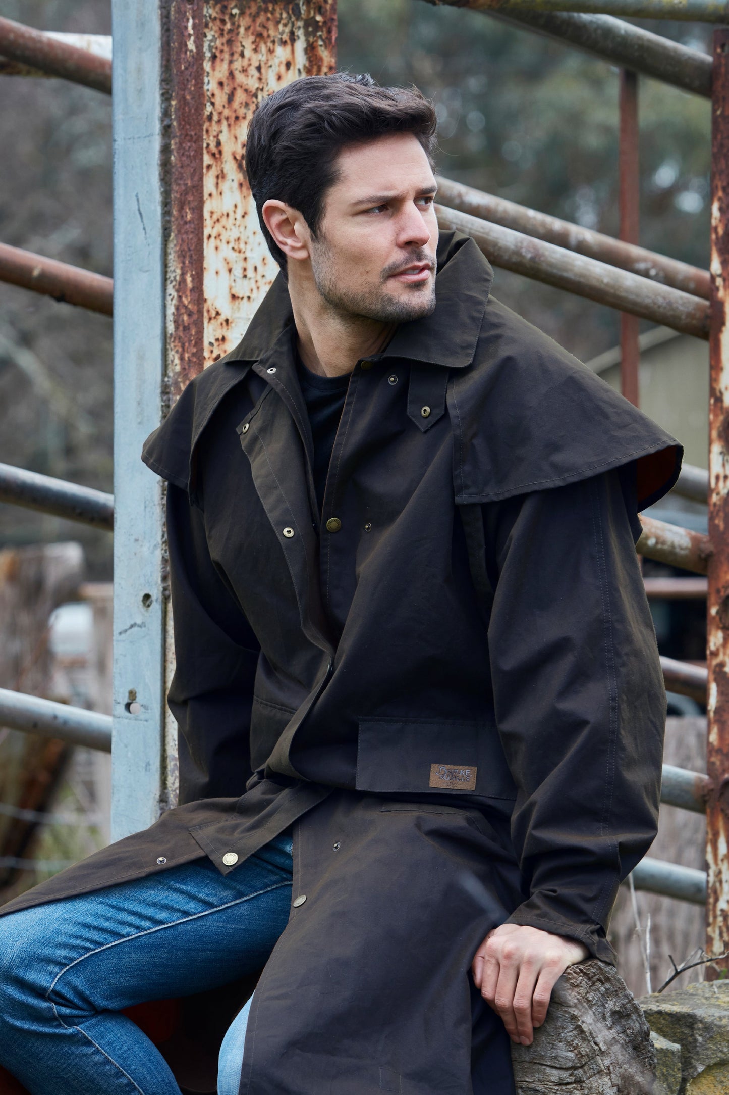 Burke & Wills Stockman Long Coat