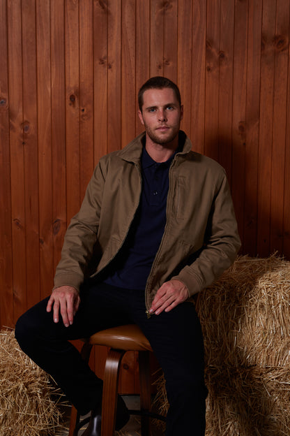 Pilbara Mens Sherpa Bomber Jacket