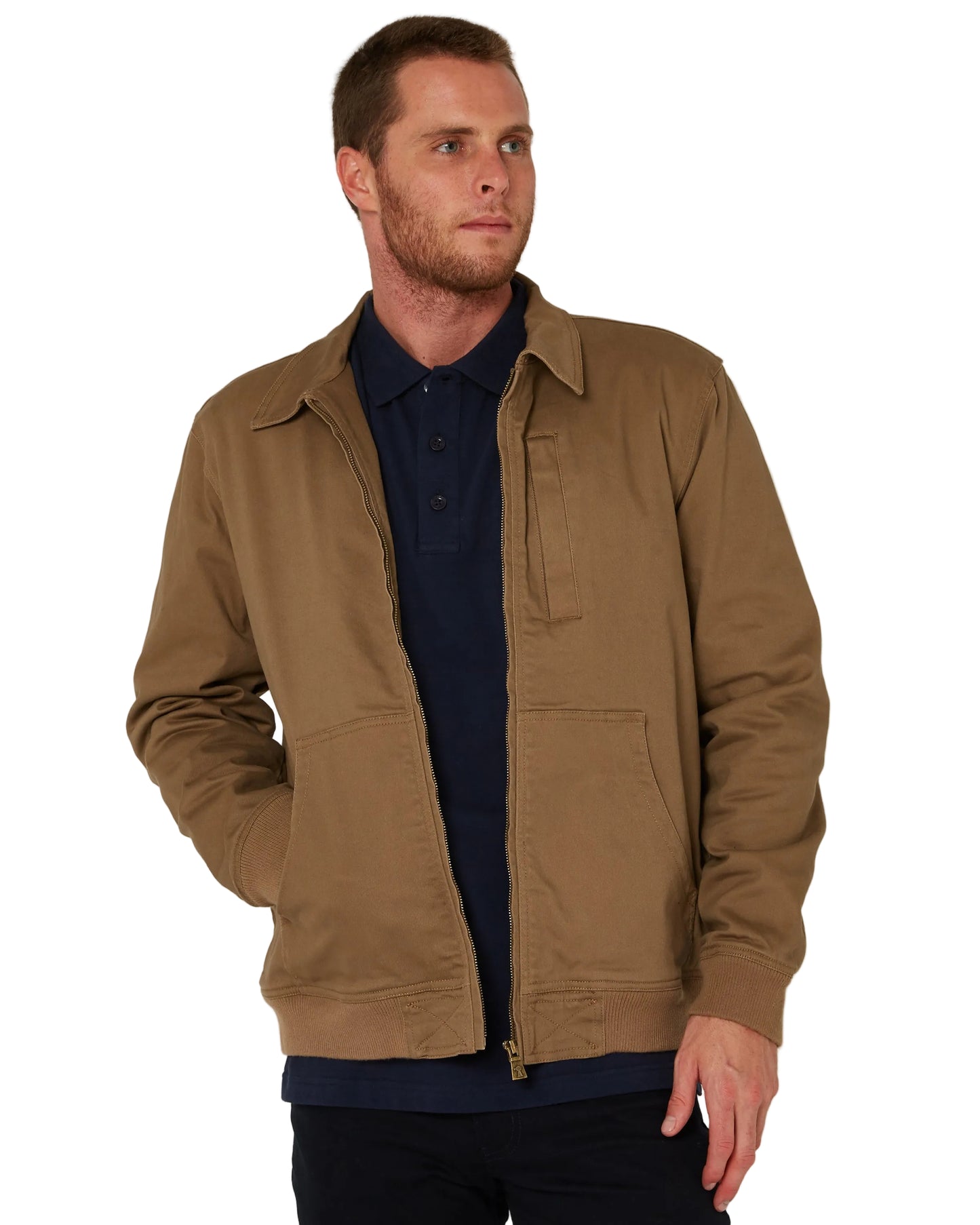 Pilbara Mens Sherpa Bomber Jacket