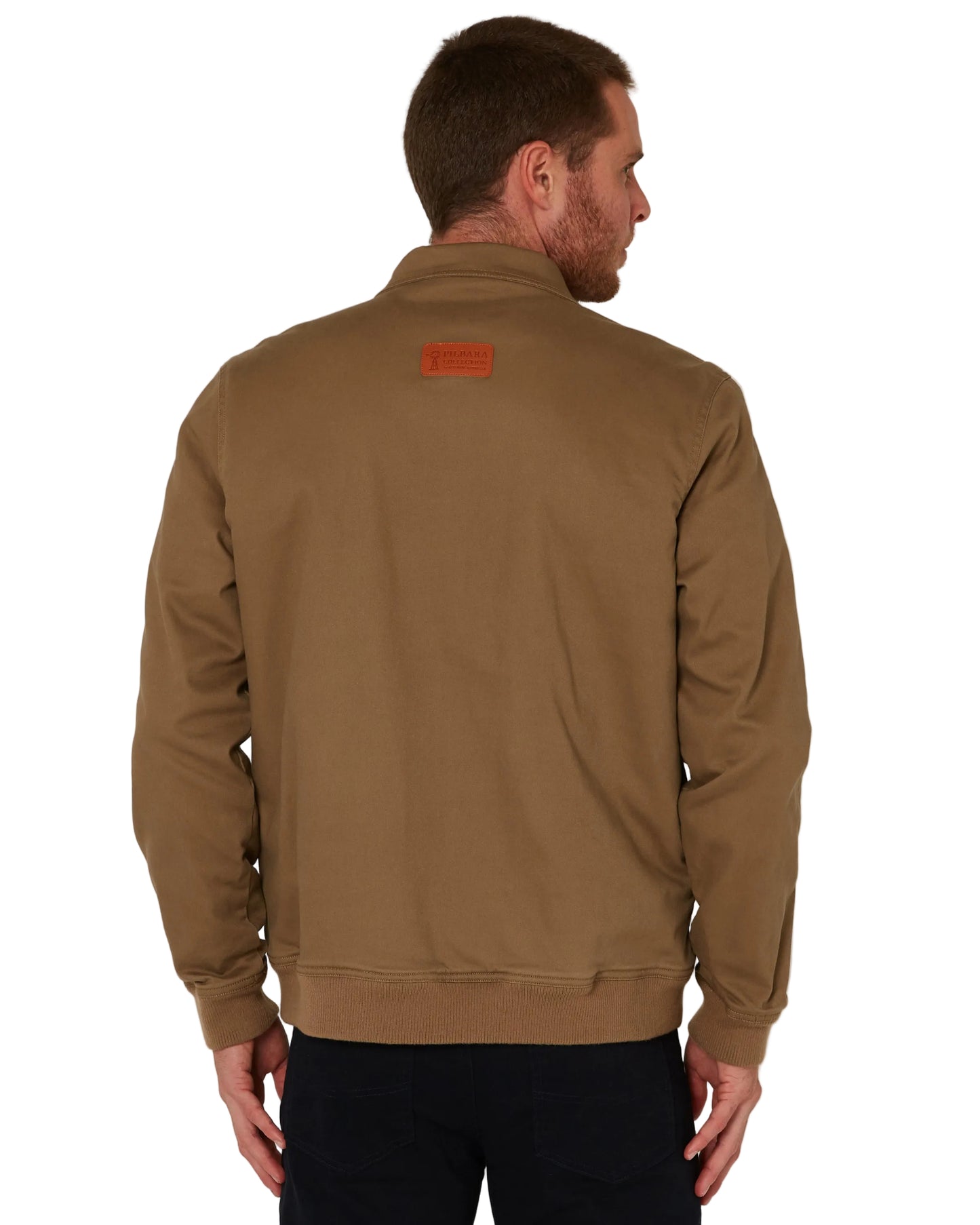 Pilbara Mens Sherpa Bomber Jacket