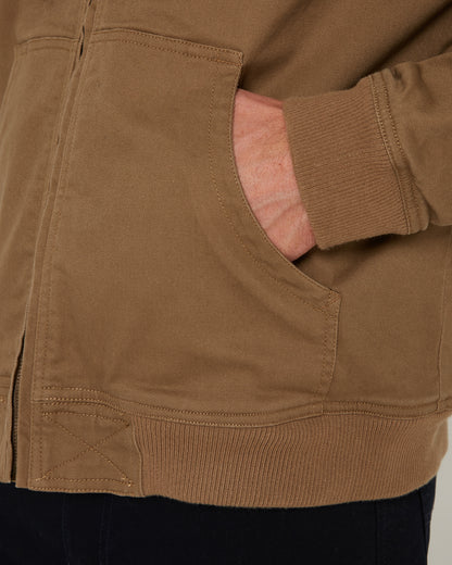 Pilbara Mens Sherpa Bomber Jacket
