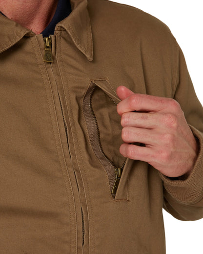 Pilbara Mens Sherpa Bomber Jacket