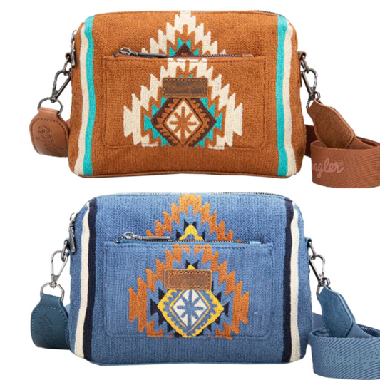 Wrangler Maya Aztec Crossbody Bag