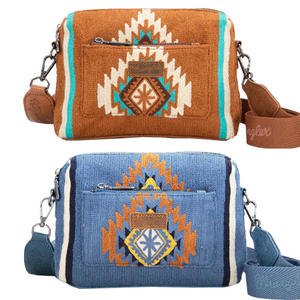 Wrangler Maya Aztec Crossbody Bag