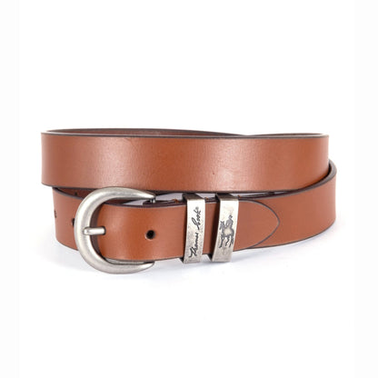 THOMAS COOK NARROW SILVER TWIN KEEPER BELT