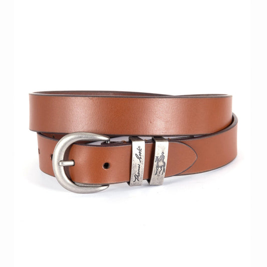 THOMAS COOK NARROW SILVER TWIN KEEPER BELT