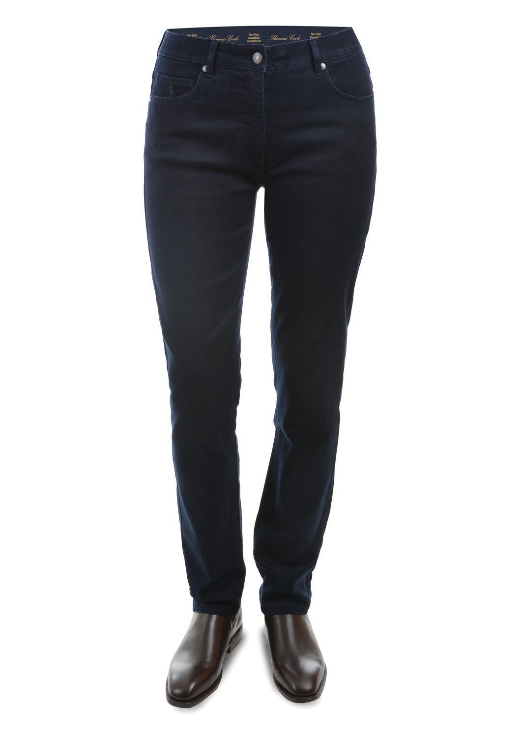 THOMAS COOK WOMENS SUZIE SLIMMER LEG WONDER JEAN 32 INCH LEG