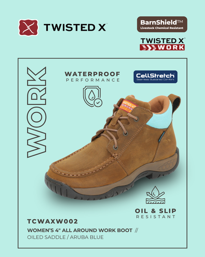 Twisted X Womens 4 All Around Work Boots