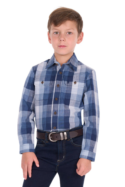 Thomas Cook Boys Oscar 2 Pocket Long Sleeve Shirt