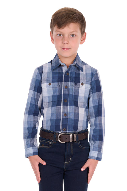 Thomas Cook Boys Oscar 2 Pocket Long Sleeve Shirt