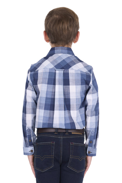 Thomas Cook Boys Oscar 2 Pocket Long Sleeve Shirt