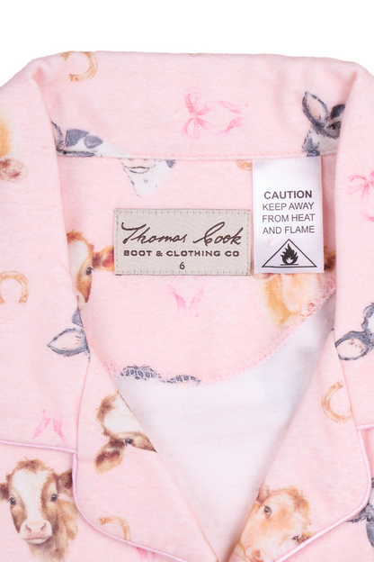 Thomas Cook Girls Chloe Long Sleeve Pyjamas