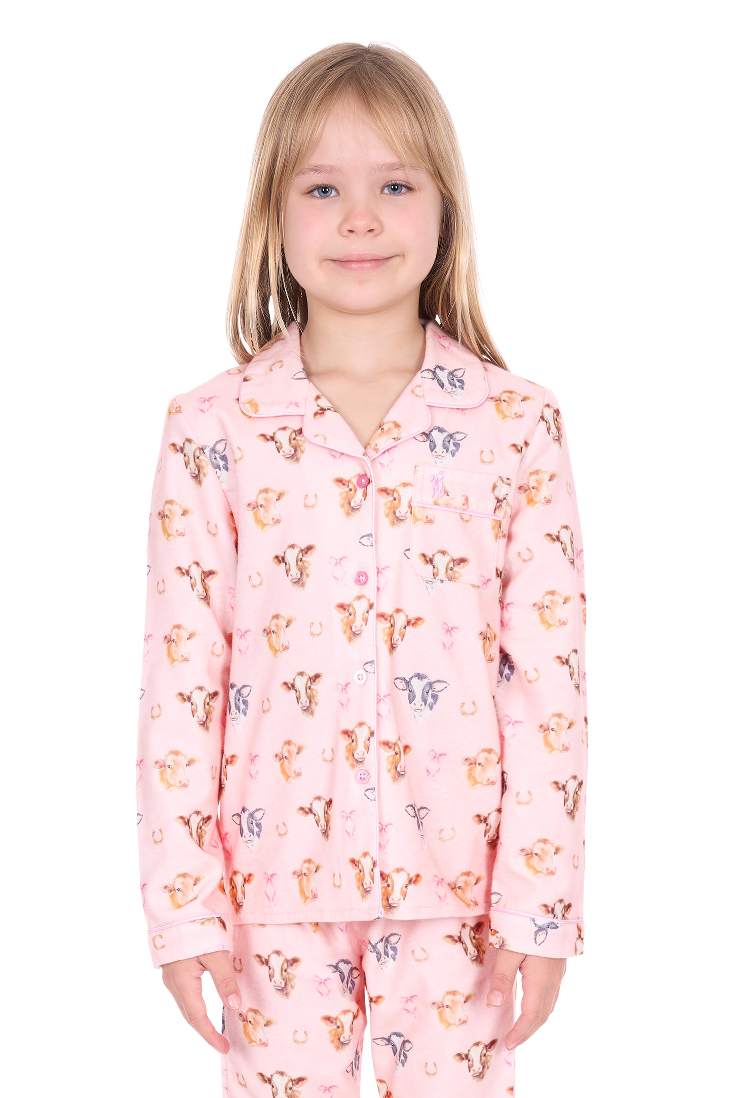 Thomas Cook Girls Chloe Long Sleeve Pyjamas