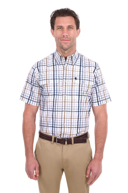 Thomas Cook Mens Alfie 2 Pocket Short Sleeve Shirt