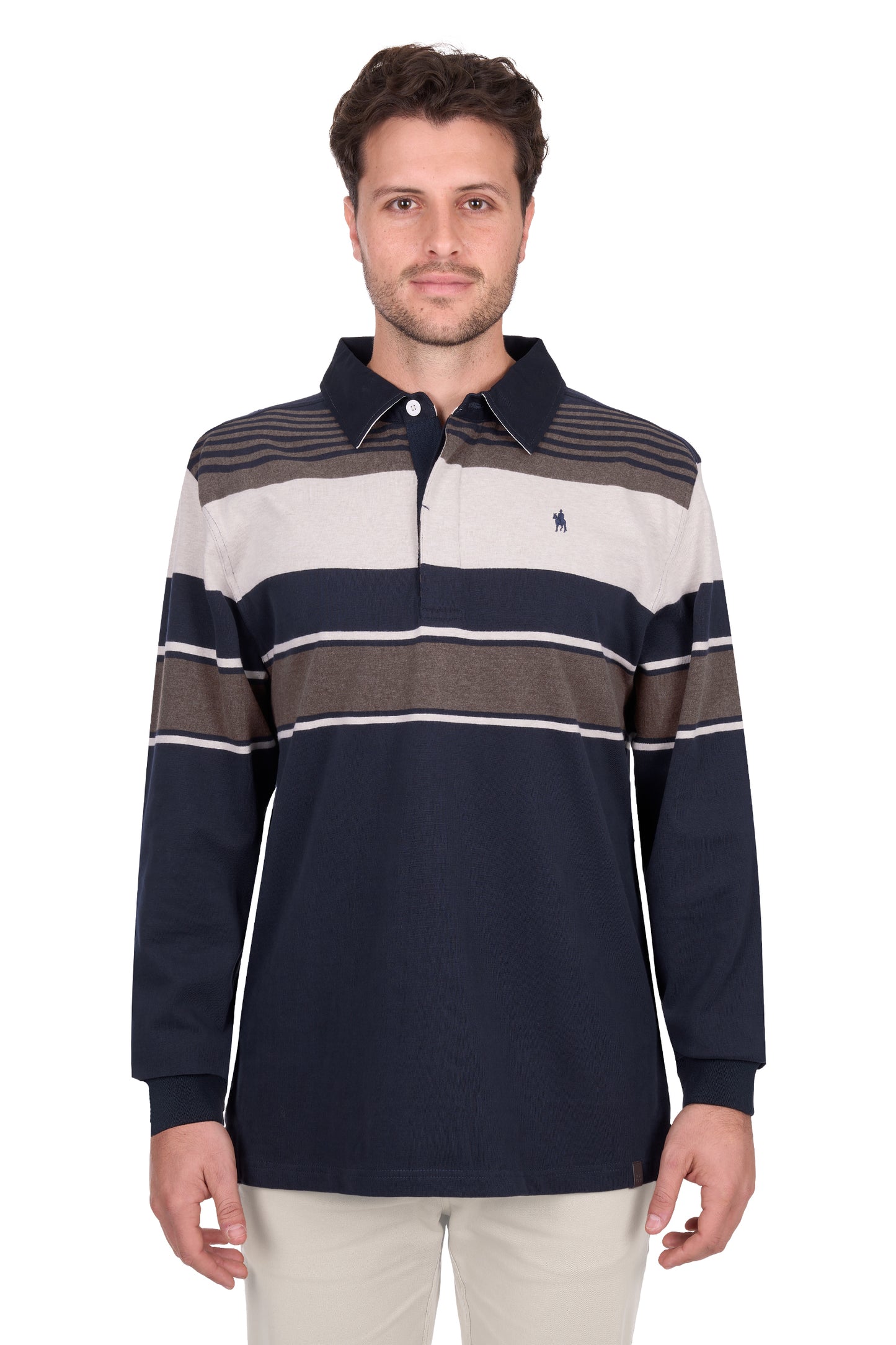 Thomas Cook Mens Bryan Stripe Rugby Jersey