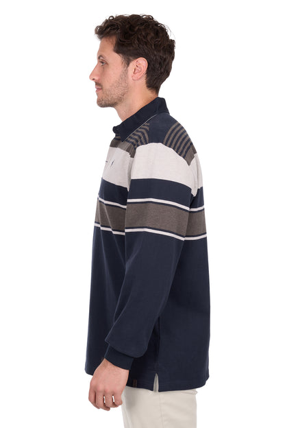 Thomas Cook Mens Bryan Stripe Rugby Jersey