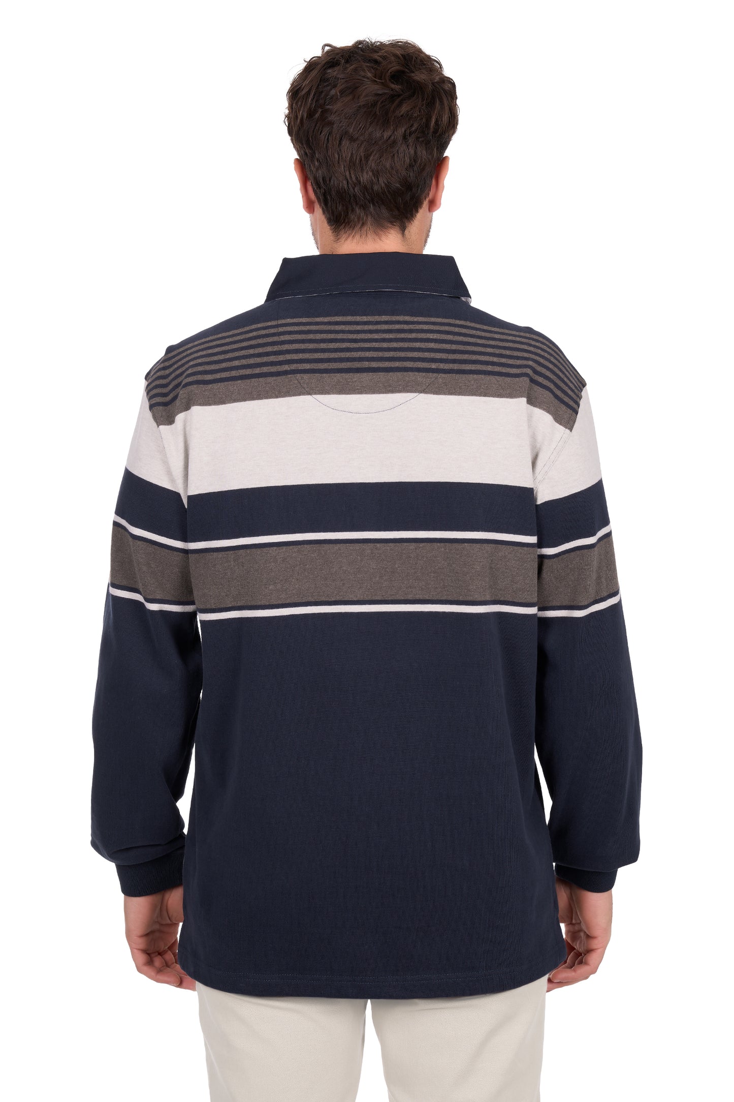 Thomas Cook Mens Bryan Stripe Rugby Jersey