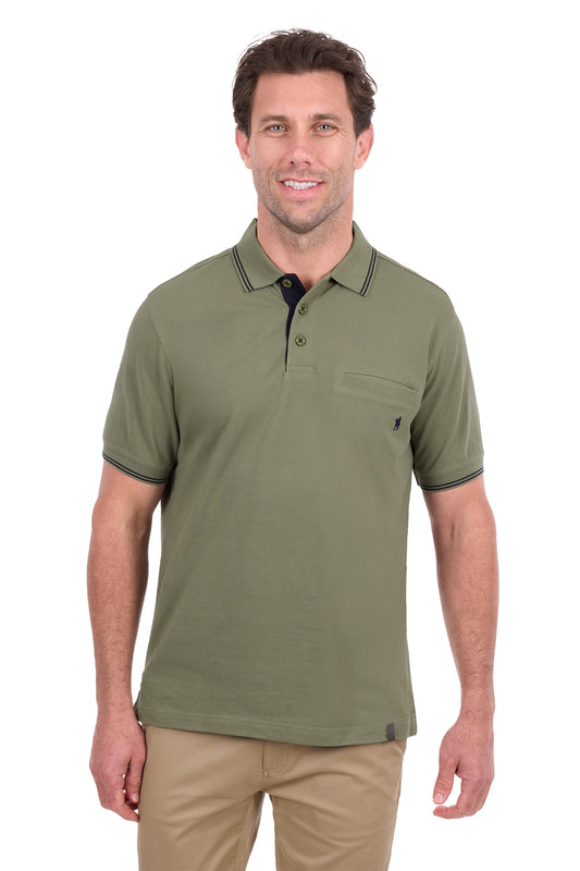 Thomas Cook Mens Henry Tailored Short Sleeve Polo