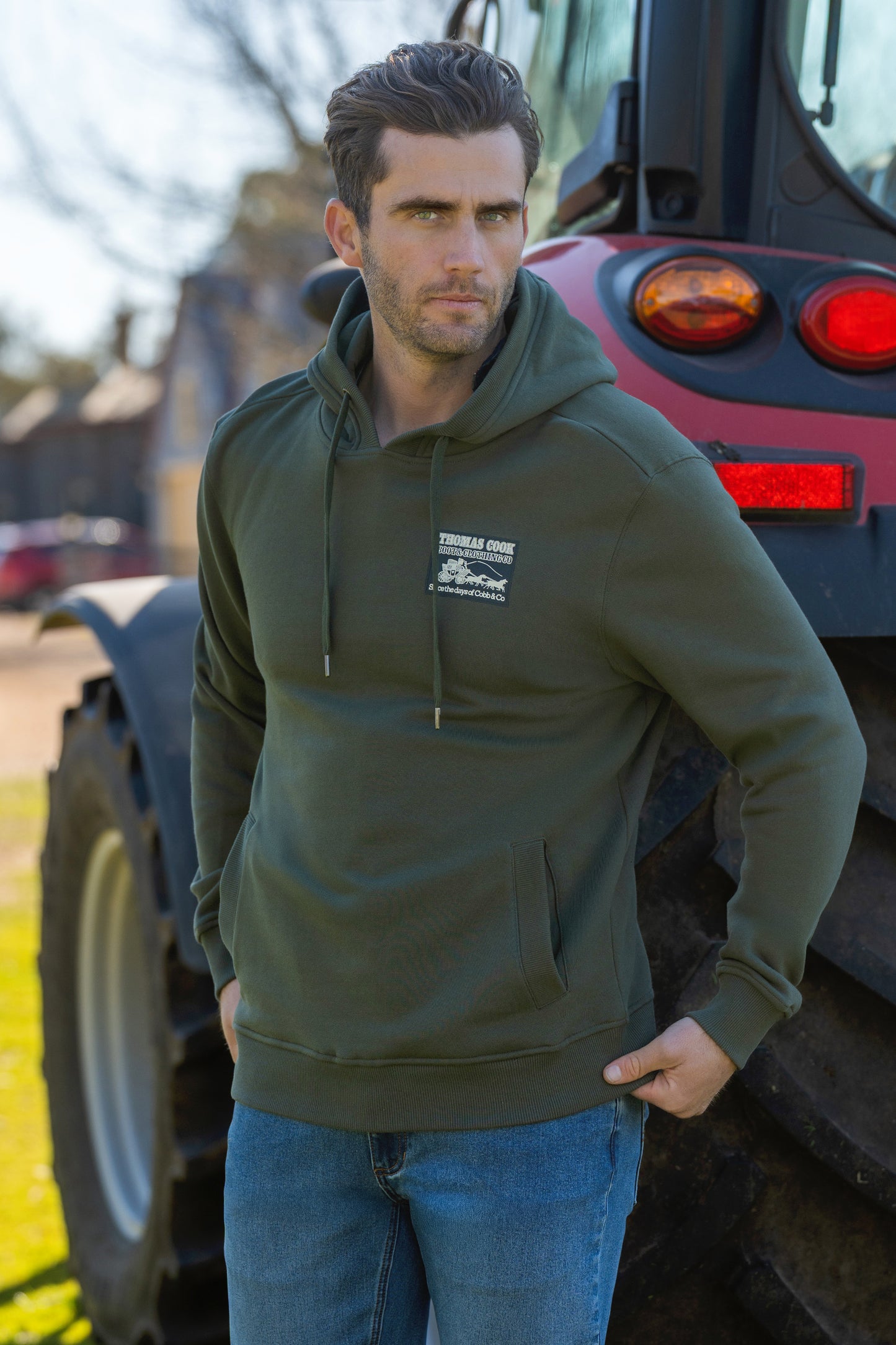 Thomas Cook Mens Heritage C N C Hoodie