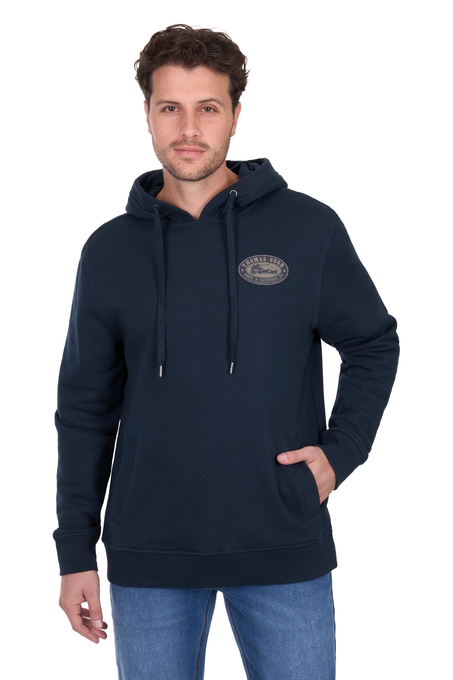 Thomas Cook Mens Heritage Oval Hoodie
