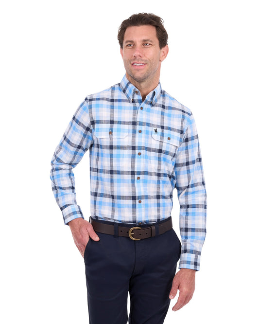 Thomas Cook Mens Jacob 2 Pocket Long Sleeve Shirt