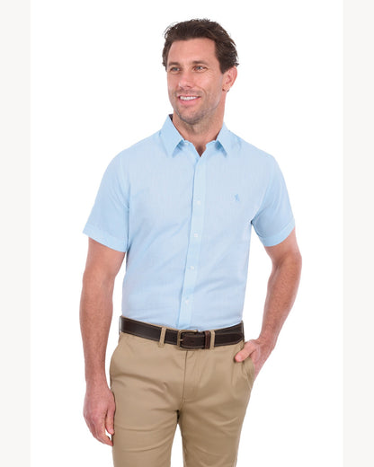 Thomas Cook Mens Linen Short Sleeve Shirt