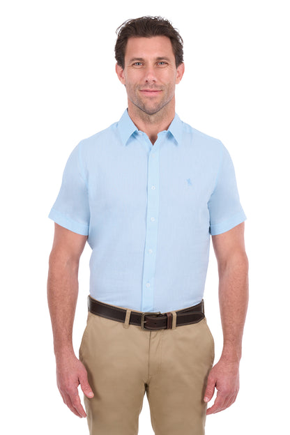 Thomas Cook Mens Linen Short Sleeve Shirt