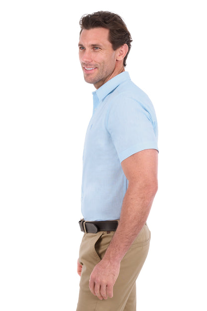 Thomas Cook Mens Linen Short Sleeve Shirt