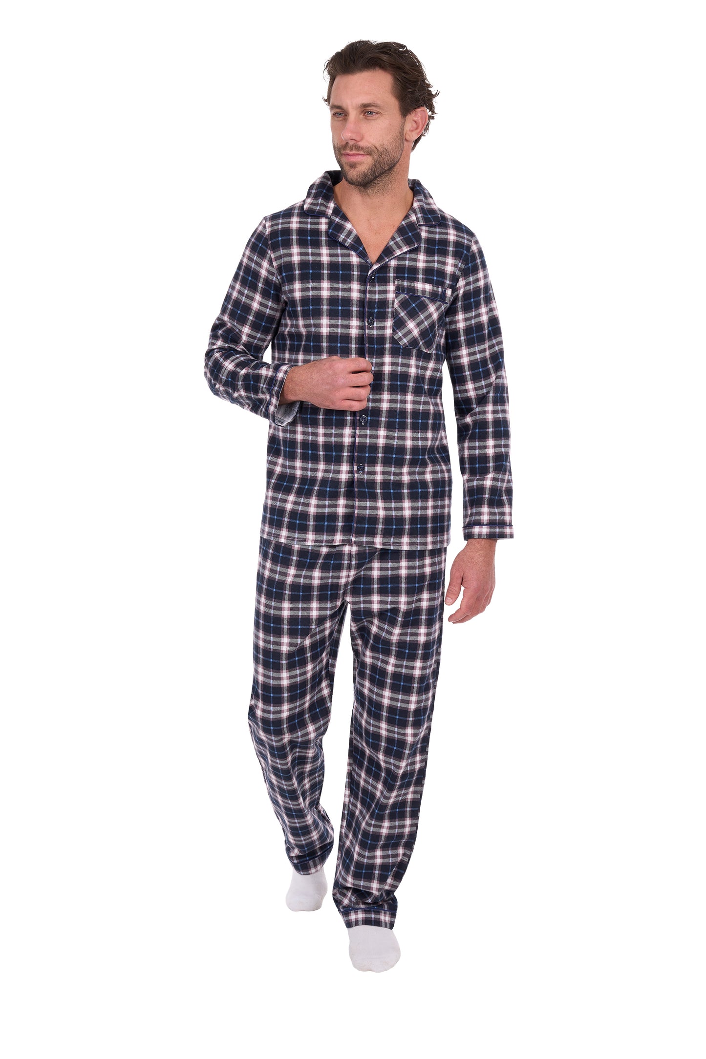 Thomas Cook Mens Long Sleeve Pyjamas