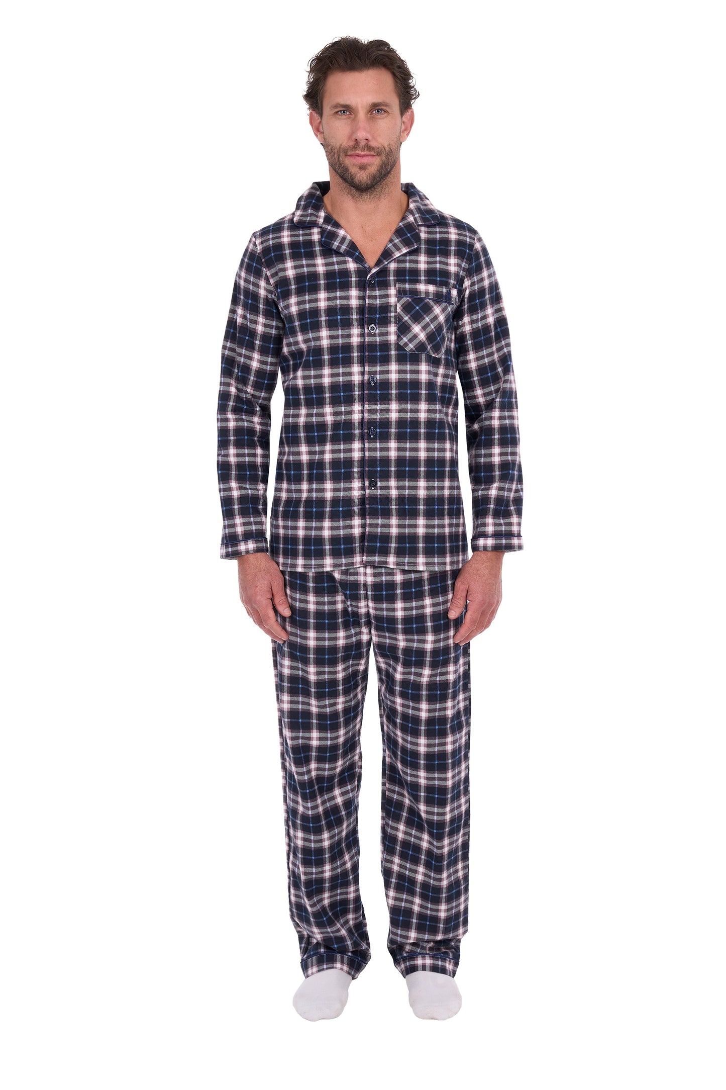 Thomas Cook Mens Long Sleeve Pyjamas