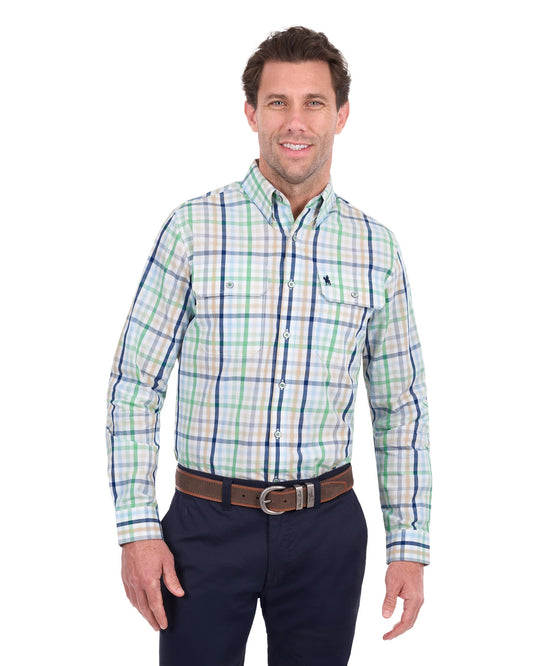 Thomas Cook Mens Louie 2 Pocket Long Sleeve Shirt