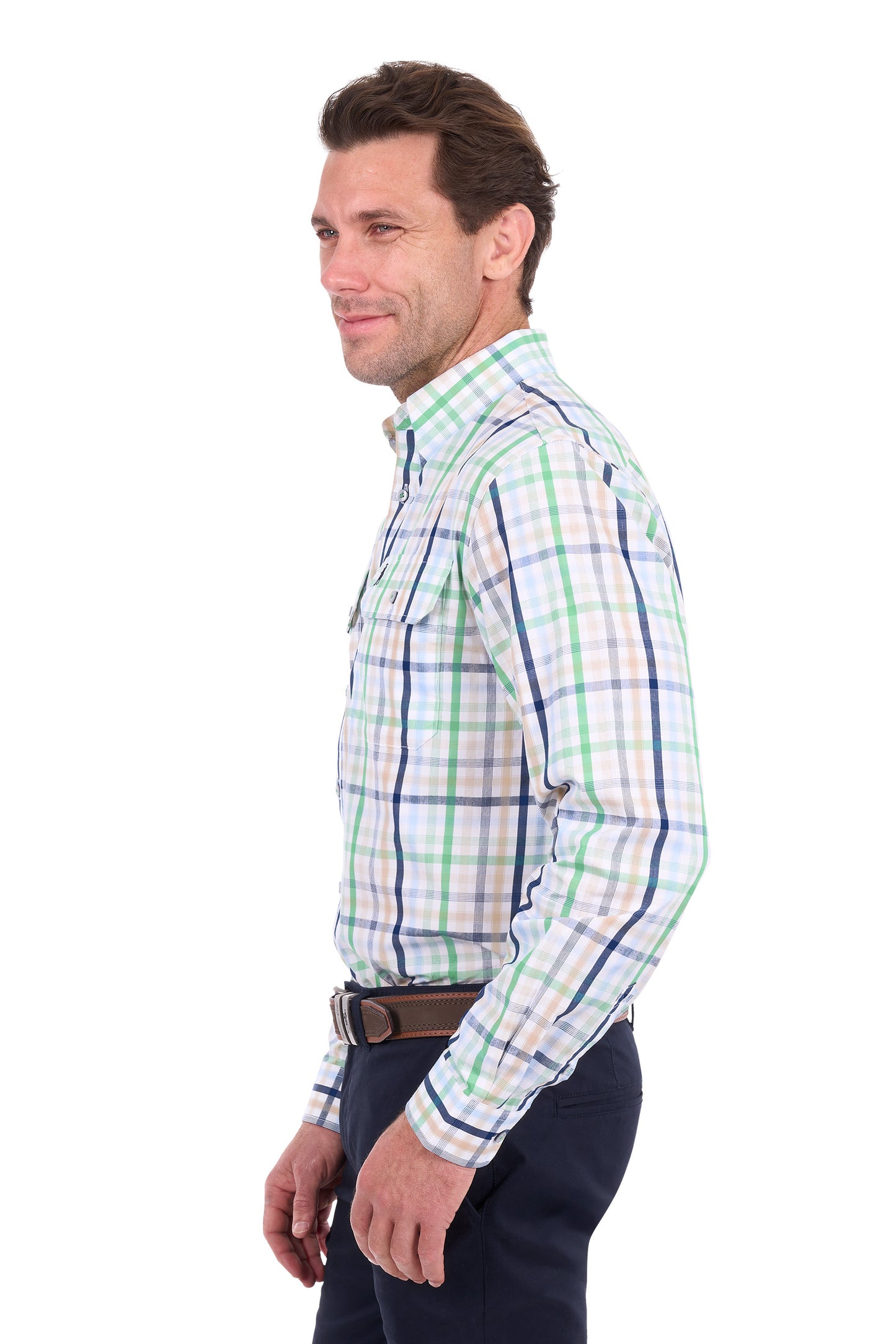 Thomas Cook Mens Louie 2 Pocket Long Sleeve Shirt