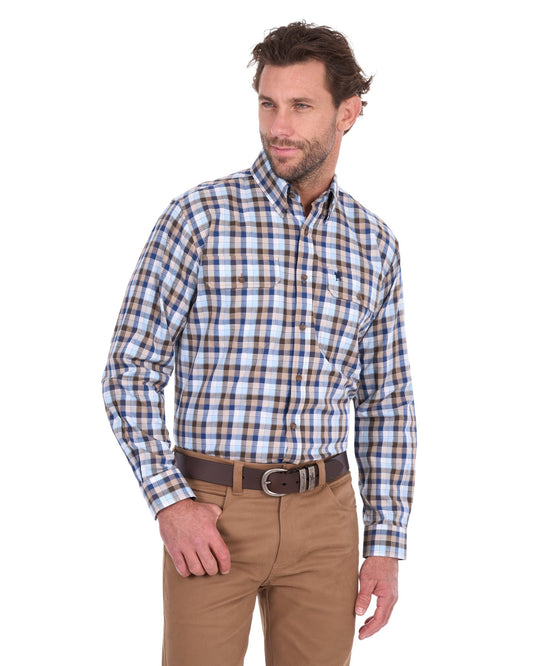 Thomas Cook Mens Mitchell 2 Pocket Long Sleeve Shirt