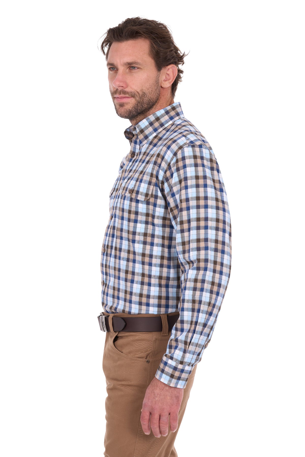 Thomas Cook Mens Mitchell 2 Pocket Long Sleeve Shirt
