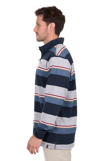 Thomas Cook Mens Nathan 1/4 Zip Rugby Jersey