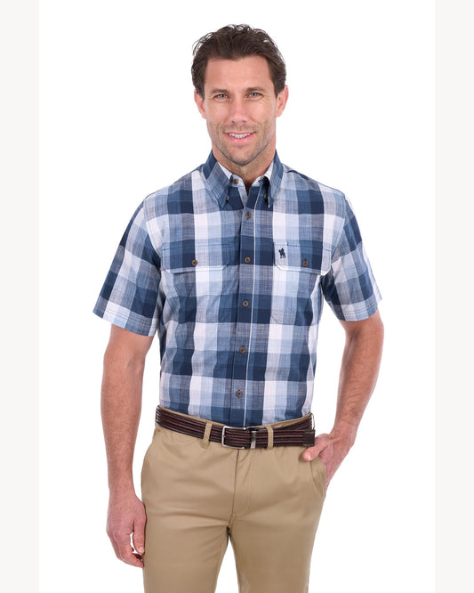 Thomas Cook Mens Oscar 2 Pocket Short Sleeve Shirt