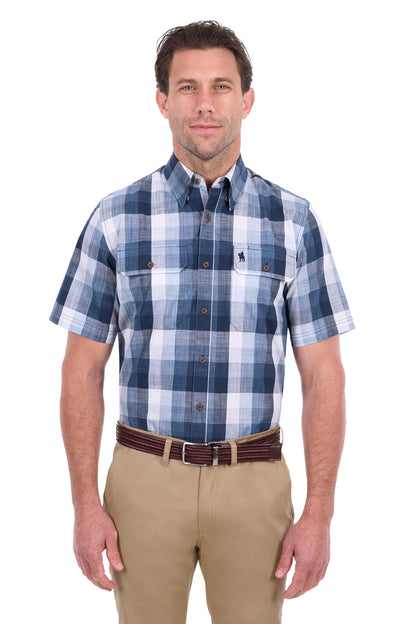Thomas Cook Mens Oscar 2 Pocket Short Sleeve Shirt