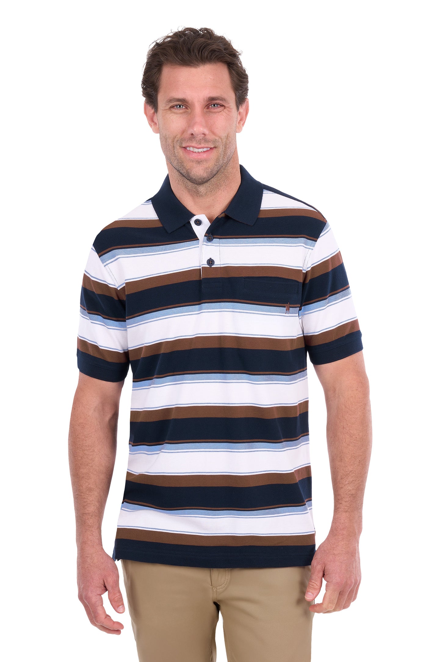 Thomas Cook Mens Randy 1 Pocket Short Sleeve Polo