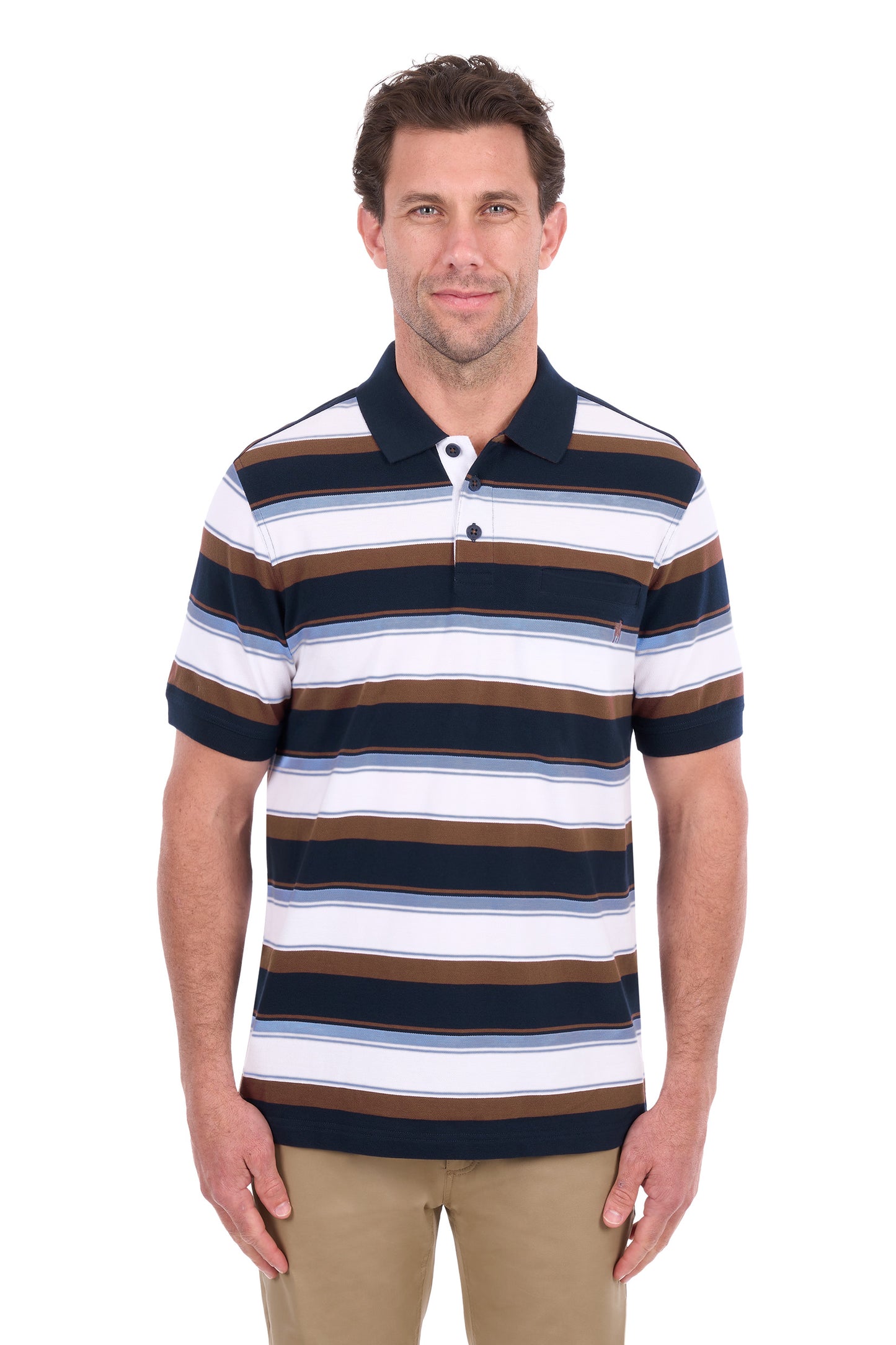 Thomas Cook Mens Randy 1 Pocket Short Sleeve Polo