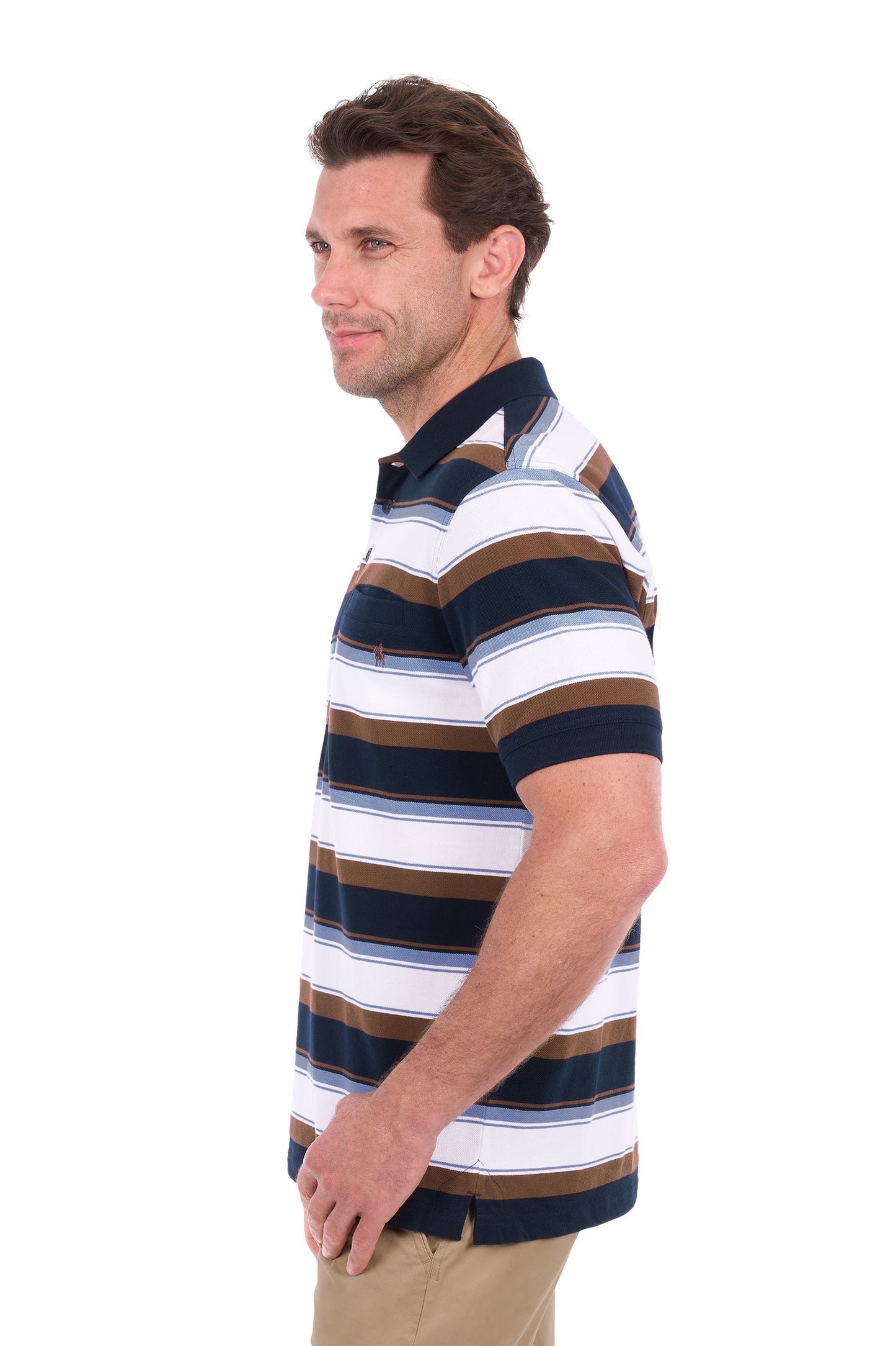 Thomas Cook Mens Randy 1 Pocket Short Sleeve Polo