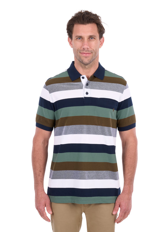 Thomas Cook Mens Wayne 1 Pocket Short Sleeve Polo