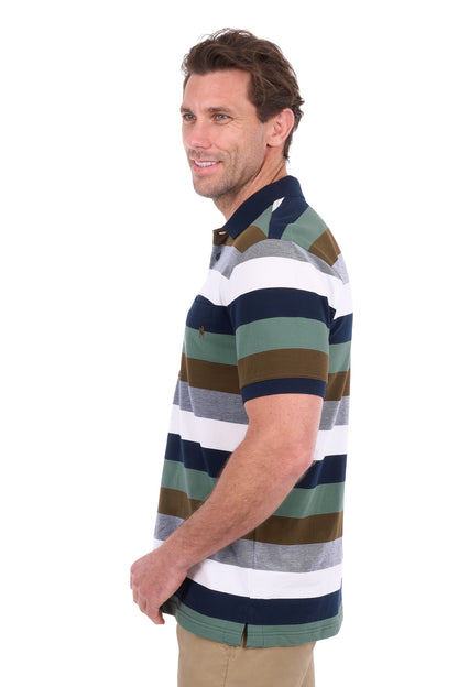 Thomas Cook Mens Wayne 1 Pocket Short Sleeve Polo