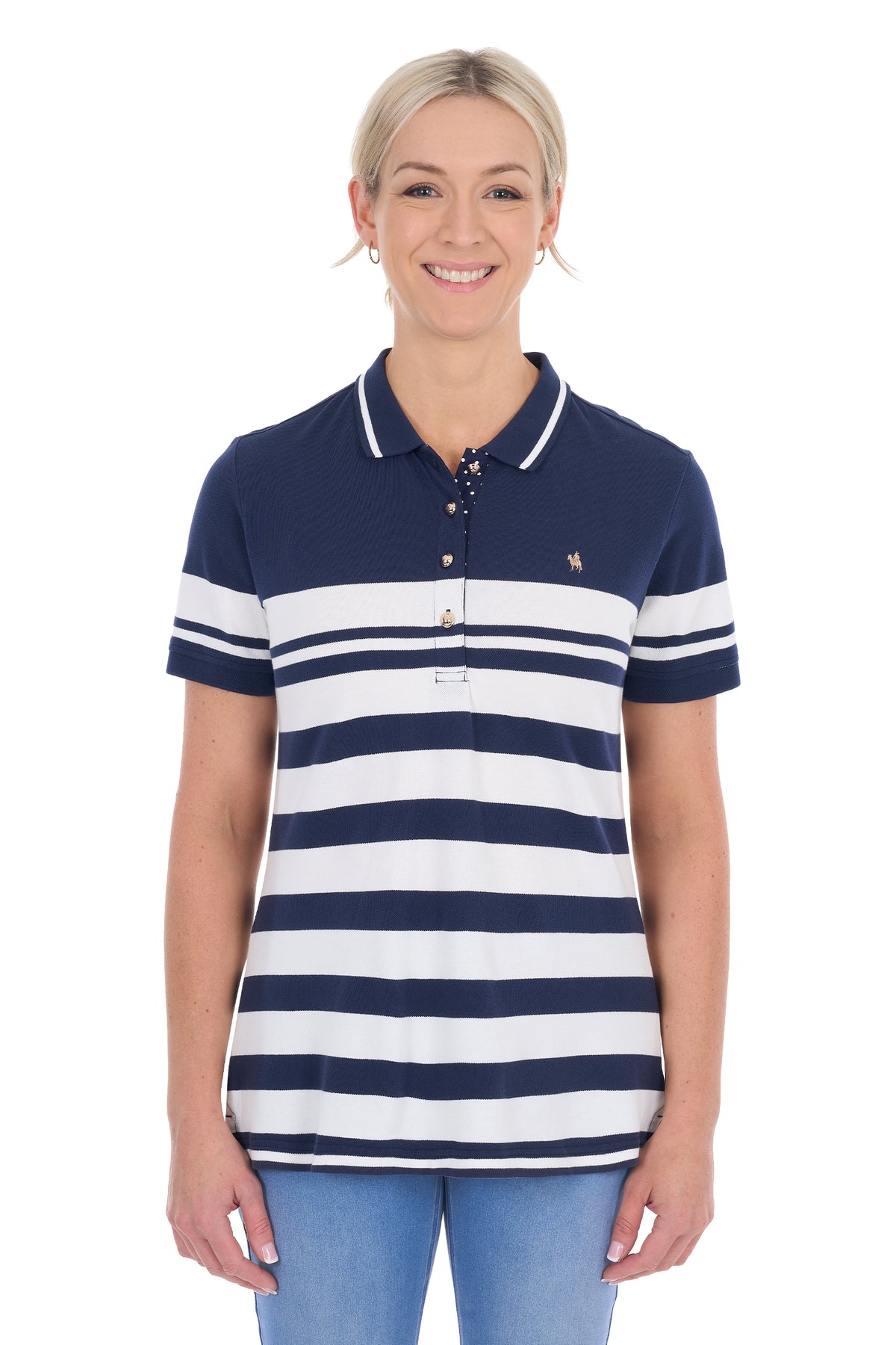 Thomas Cook Womens Blaire Short Sleeve Polo