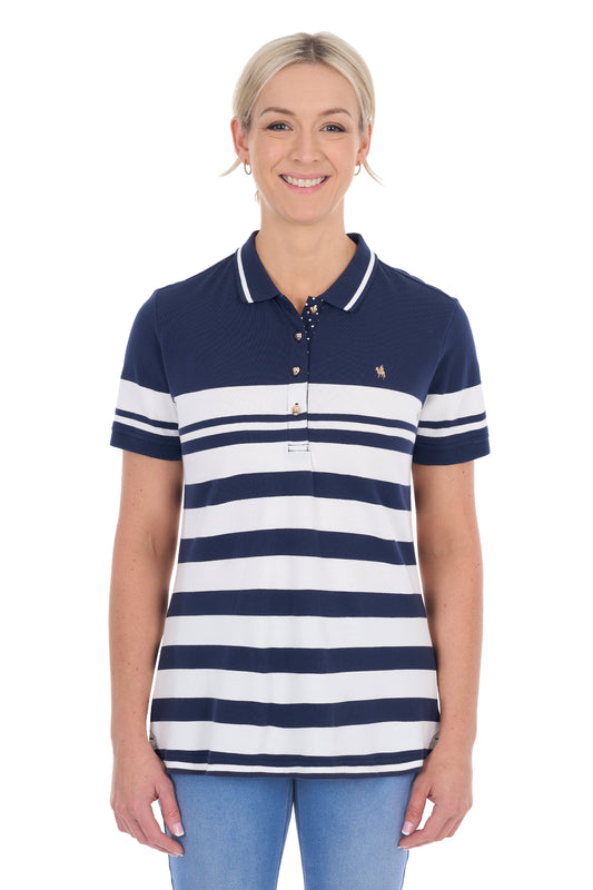 Thomas Cook Womens Blaire Short Sleeve Polo