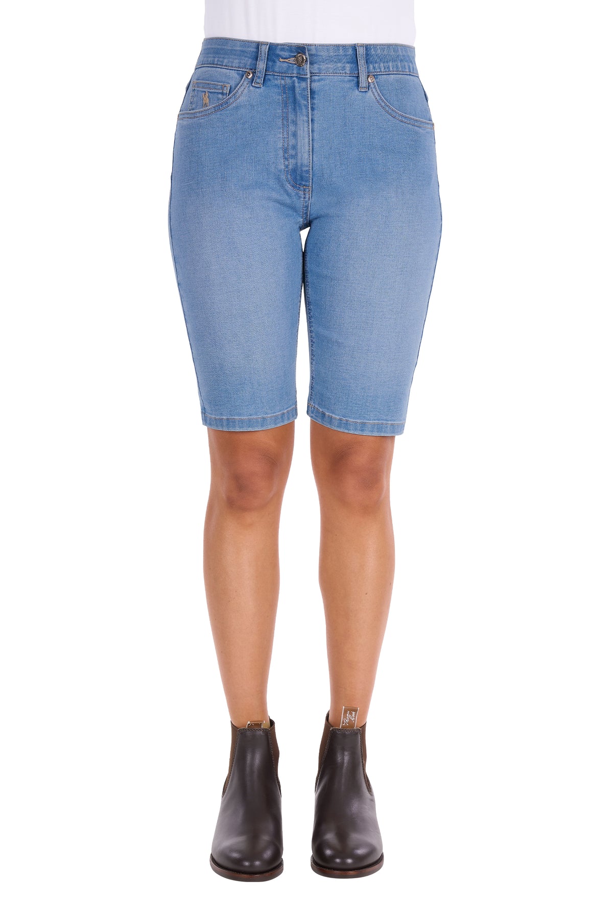 Thomas Cook Womens Ebony Denim Short