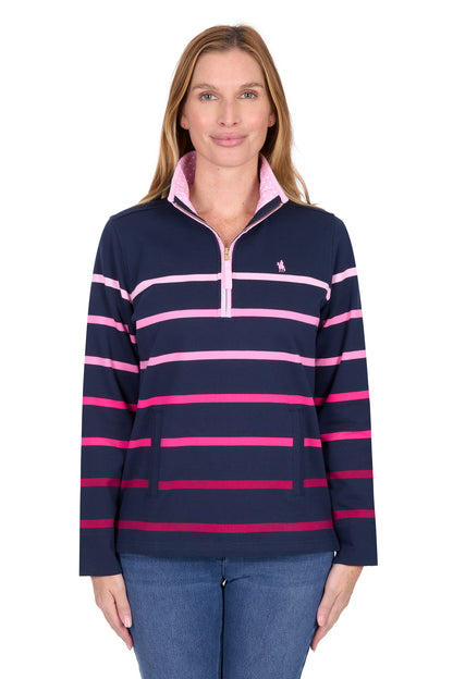 Thomas Cook Womens Gemma 1/4 Zip Rugby Jersey