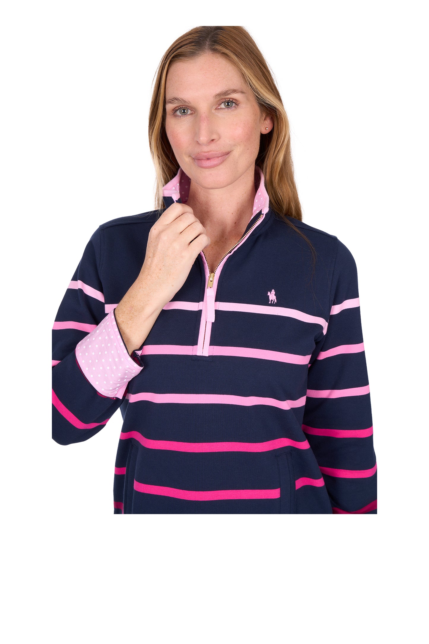 Thomas Cook Womens Gemma 1/4 Zip Rugby Jersey