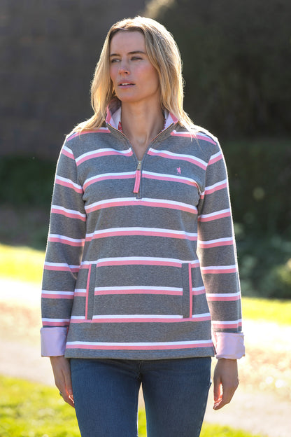 Thomas Cook Womens Jane 1/4 Zip Rugby Jersey