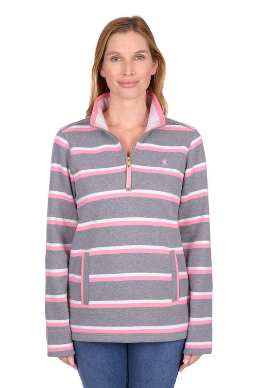 Thomas Cook Womens Jane 1/4 Zip Rugby Jersey