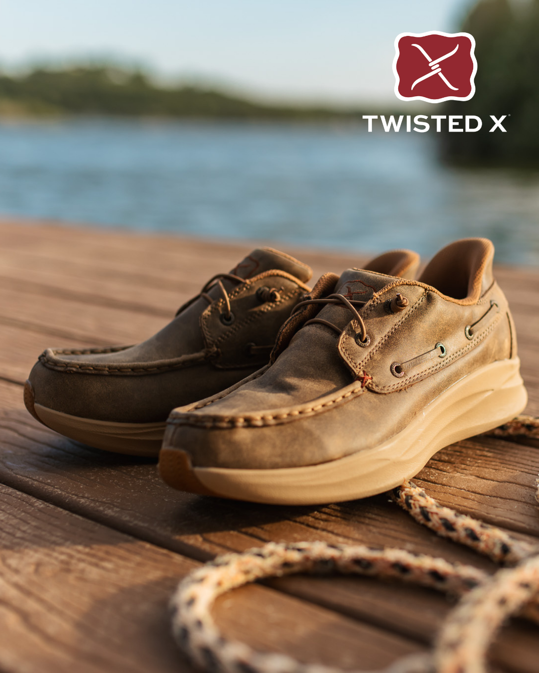 Twisted X Mens Feather X EZ Lace Up